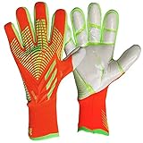 Hybrid Torwarthandschuhe I Torhüter Handschuhe I Fußball-Torwarthandschuhe für Kinder,...