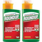 Roundup Express Konzentrat - 2x 400 ml - Unkrautvernichter zur Bekämpfung von...