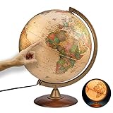 ORBIT Globes & Maps - Retro Leuchtglobus im antiken Stil - 30cm Vintage-Globus mit...