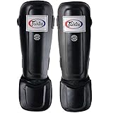 Fairtex Schienbeinschutz, SP3, schwarz, Schienbeinschoner, Shin Pads, Guards MMA Größe M