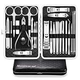 Maniküre Set 23 stücke Professionelles Nagelknipser Kit Pediküre Kit...