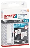 tesa Powerstrips Tapete&Putz - doppelseitige Klebestreifen für Tapete und Gips -...