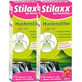 Stilaxx Hustenstiller junior 2x 100 ml - bei Reizhusten und trockenem Husten -...