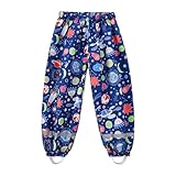 Dioshark Regenhose Jungen wasserdichte Matschhose Baby Kleinkind Blau Sommer Dünn...