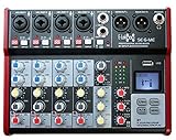 E-Lektron SE-6 Live Mischpult 6-Kanal Mixer inkl....