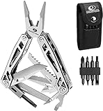 Mossy Oak Multifunktionszange,21 in 1 Multi-Tool Multifunktion mit Zange Klappmesser,...