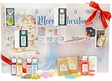 Adventskalender für Frauen - 24 kleine Auszeiten für die Seele - Badesalze,...