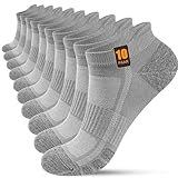 FORVEVO 10 Paar Sportsocken Herren 43-46, Sneaker Socken Herren Baumwolle,...