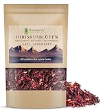 Gourmetia® Hibiskusblüten 200g, Hibiskusblütentee ganz und getrocknet - 100%...