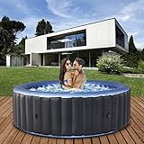 Miweba MSpa aufblasbarer Whirlpool Outdoor Bergen C-BE061 | Rund ⌀ 204.0 cm -...