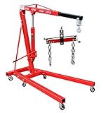 otgerlensker products Motorheber 2 t Motorkran mit Haken + Balancierer Balancer...