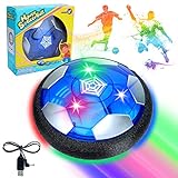 Sinwind Air Power Fußball, Spielzeug für Kinder, Ball mit LED-Licht, Hover...