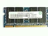 Ramaxel RMN1740EC48D8W-800 Arbeitsspeicher (2 GB, DDR2, SO-DIMM, 200 polig, PC2-6400S, 800...