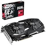 ASUS Dual Radeon RX 560 4GB Grafikkarte (AMD Radeon RX560, PCIe 3.0, 4GB GDDR5...