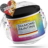 CasaBena® - Diamond Painting Versiegelung 250ml - Diamant Painting für strahlende Bilder...