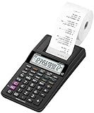 Casio HR-8RCE-BK Drucker, 12 stelliger Taschenrechner.