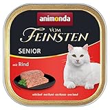 animonda Vom Feinsten Senior, Nassfutter für ältere Katzen ab 7 Jahren, mit...