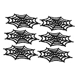 COLLBATH Spinnennetz Untersetzer Halloween heeloween Craft-Bar-Untersetzer isolierte...