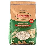 Gerstoni Gerstenflocken fein, PREMIUM-QUALITÄT mit Beta-Glucan für Gesundes Frühstück,...