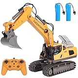 Mingfuxin Ferngesteuerter Bagger Spielzeug, 2.4GHZ RC Bagger für Kinder, Kinderspielzeug...