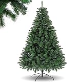 Künstlicher Weihnachtsbaum 210cm mit klappbaren Zweigen,Partybaum mit...