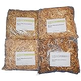 Landree® Starter Set Wood Cuttings Räucherschnitzel 4X 2L (Kirsche, Apfel,...