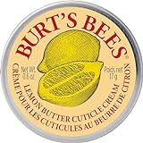 Burt's Bees 100 Prozent Natürliche Zitronenbutter Nagelhautcreme, 17 g Tiegel