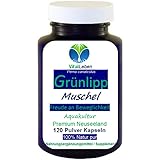 Grünlippmuschel 120 Kapseln Omega-3 & GAG Grünlippmuschelpulver Gelenknahrung für...