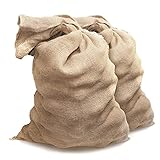 2x Jutesack groß - Kartoffelsack - Sackhüpfen - Jutesäcke für Pflanzen - Sack xxl...