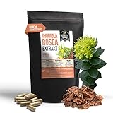 Rhodiola Rosea EXTRAKT | 3% Rosavin | 120 KAPSELN - 400mg Rosenwurz | ohne...