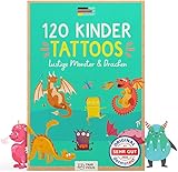 Famifidus 120 hautfreundliche Kinder Tattoos für Kinder +3 Jahre I Dermatologisch SEHR...