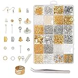 ZoomSky Schmuck Basteln Zubehör, 2536tlg Schmuckherstellung Set Schmuck Reparatur...