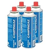 Campingaz Ventil-Gaskartusche CP 250 - Isobutane Mix (4er Pack)