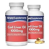 Reiner Lebertran 1000mg | Reich an Omega-3-Fettsäuren mit 240mg EPA und 270mg DHA pro...