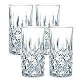 Nachtmann 4-teiliges Longdrink-Set, Cocktailgläser, Kristallglas, 375 ml,...