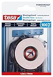 tesa Powerbond Montageband für Fliesen & Metall Extra Stark, mit bis zu 100 kg...