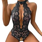 Erotische Dessous-Set Damen Sexy Sexy Tiefer V-Ausschnitt Halfter Spitze Damen Reizwäsche...