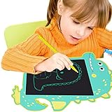 LCD-Schreibtafel, Dinosaurier-Form, pädagogisches LCD-Schreibtablett für Kinder, 21,6 cm...