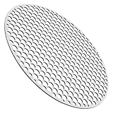 LABRIMP Round Grill Mesh Edelstahl Grill Mesh Rund Grill Grill Grill Mesh Picknick -grill...