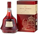 ROYAL OPORTO AGED 20 YEARS TAWNY PORT (1 x 0,75l) in der Kristallflasche mit...