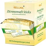 Hellma Zitronensaft - Sticks100X4G, 1er Pack (1 x 400 ml)