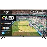 CHIQ L40QG7V 40 Zoll QLED TV, HDR10, Rahmenloses Design, Google TV, Google...