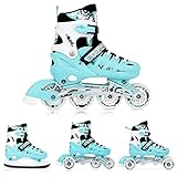 Nils 4 in 1 Schlittschuhe - verstellbar - für Hockey - für Mädchen und Jungen und...