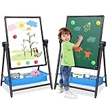 Arkyomi Kinder Tafel Staffelei Metall Kindertafel Doppelseitige Whiteboard Und...