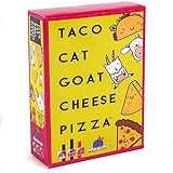 URacon Taco Cat Goat Cheese Pizza Taco Katze Ziegenkäse Pizza Kartenspiel Blue Orange...