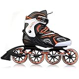 NILS Inlineskates Speedskates Speed MAX 100/80A ABEC9 - Gr. 41, 42, 43, 44, 45...