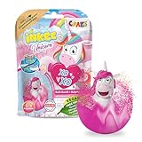 INKEE UNICORN | Badebombe Kinder mit Überraschung, Badekugel 100g mit Einhornfiguren,...