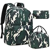 Kimwadalh Schulranzen Rucksack Leicht Schulrucksack Teenager Unisex Jungen Schule Ruckasck...