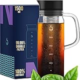 SAMBANGAN Cold Brew Kaffeebereiter Cold Brew Coffee Maker Kalter Kaffee Cold Brew...