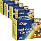 Meßmer Fenchel-Anis-Kümmel-Tee 50 ST x 5 er Pack